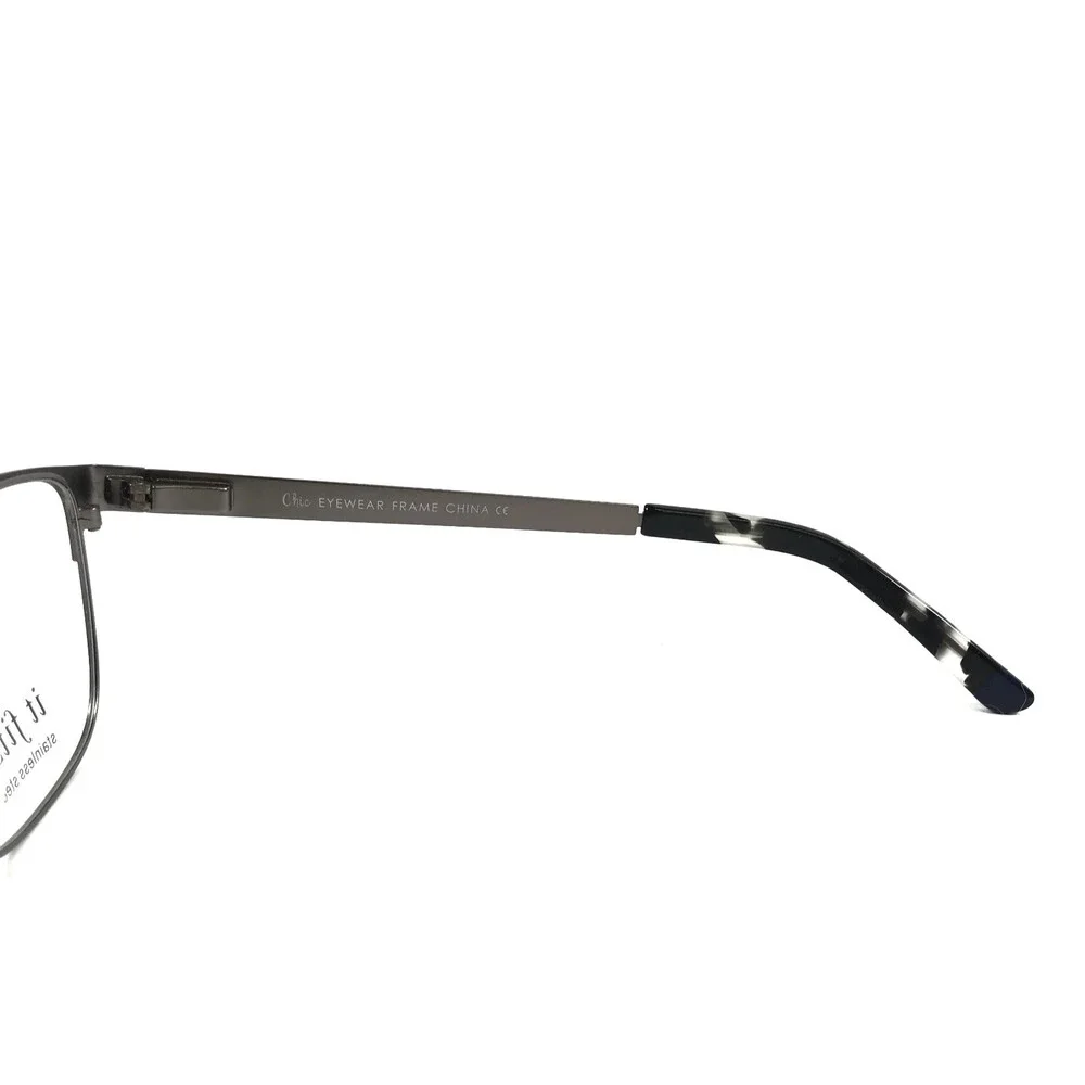 Chic Eyewear Eyeglasses Frames APRIL MATT BLACK Matte Black Square 58-18-145